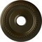 Ekena Millwork Classic Ceiling Medallion (Fits Canopies up to 12 3/4"), 18 5/8"OD 4"ID x 1 1/8"P, Green Gold CM19CLGGS - alternate 1